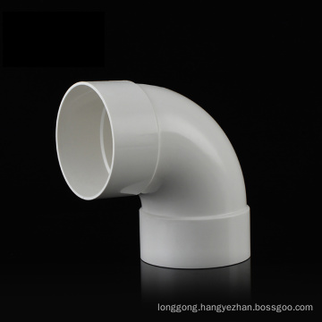 ASTM drainage PVC pipe fitting 90 degree elbow